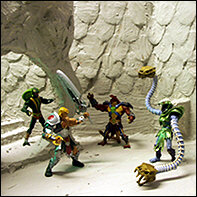 Nachdem der Gips aufgetragen und angetrocknet ist, gibt das erste Fotoshooting Aufschluss &uuml;ber die endg&uuml;ltige Raumgestaltung.