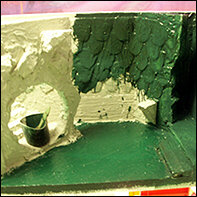 Mit m&ouml;glichst matter Farbe intensiv wirklich jede Stelle bestreichen. Somit stehen sp&auml;ter mehr Kameraperspektiven zur Verf&uuml;gung.