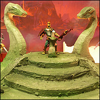 Jetzt mit Doppelklebeband o.&auml;. alles auf der Grundplatte befestigen und auf zum ersten Anstrich, hierbei auf matte Tonfarbgebung achten!