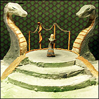 Nach dem Grundanstrich f&uuml;r ein authentischen Hauptfarbkontrast sorgen und anschlie&szlig;end Details einpflegen.